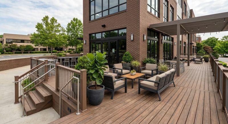 Commercial Deck Installation in Norwalk, CT